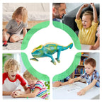 $10 christmas gifts Chameleon Toy Realistic Solid Chameleon Toy Figurine Multi-functional Animal Figurines Bonsai Decor For Thanksgiving Christmas