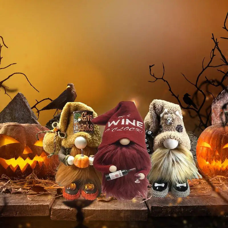 $10 christmas giftsS tuffed Gnomes 11.81-Inch Faceless Doll Swedish Tomte Plush Desktop Decor Halloween Dwarf Doll Cute Collectible Figurines for