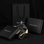 Fashion Casual Belts Leather Men Trendy Pants Genuine Mens Leather Belts Alloy Automatic Buckle Belt