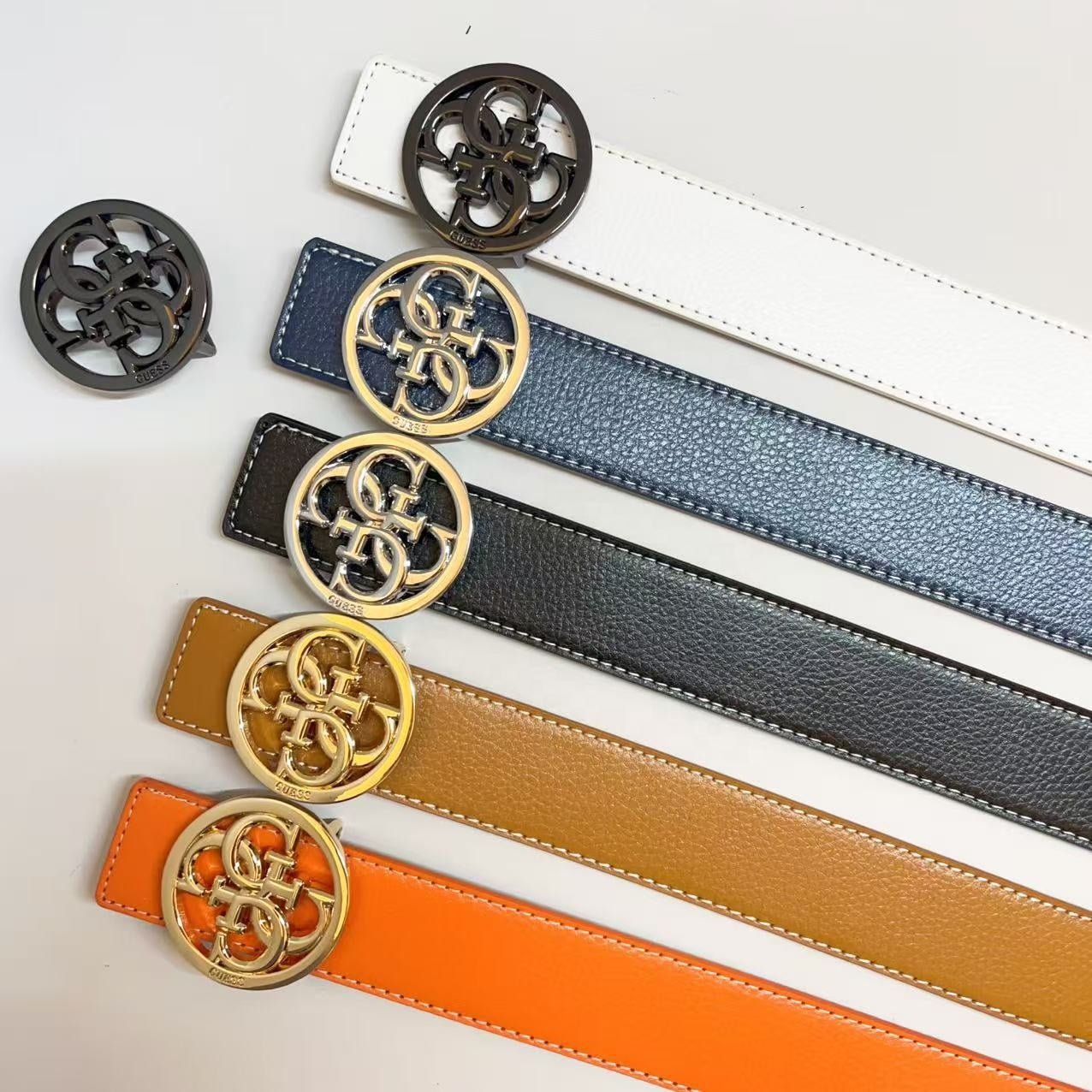 Fashion Luxury Belt High Quality Women Genuine Real Leather Dress Strap for Jeans Waistband