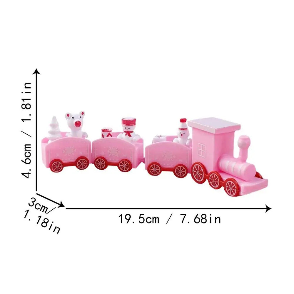 $10 christmas gifts Wooden Train Christmas Ornament Merry Christmas Decoration For Home 2025 Xmas Gifts Noel Natal Navidad New Year 2025