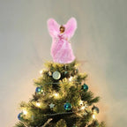 $10 christmas gifts 2025 Christmas Tree Pendant Hanging Ornaments 2025 New Year Gifts Christmas Plush Angel Dolls Decoration For Home Decorations