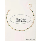 $10 christmas gifts  Rhinestone Decor Choker Necklace for Women,  Fashion Jewelry for Party, Daily Clothing Decor,