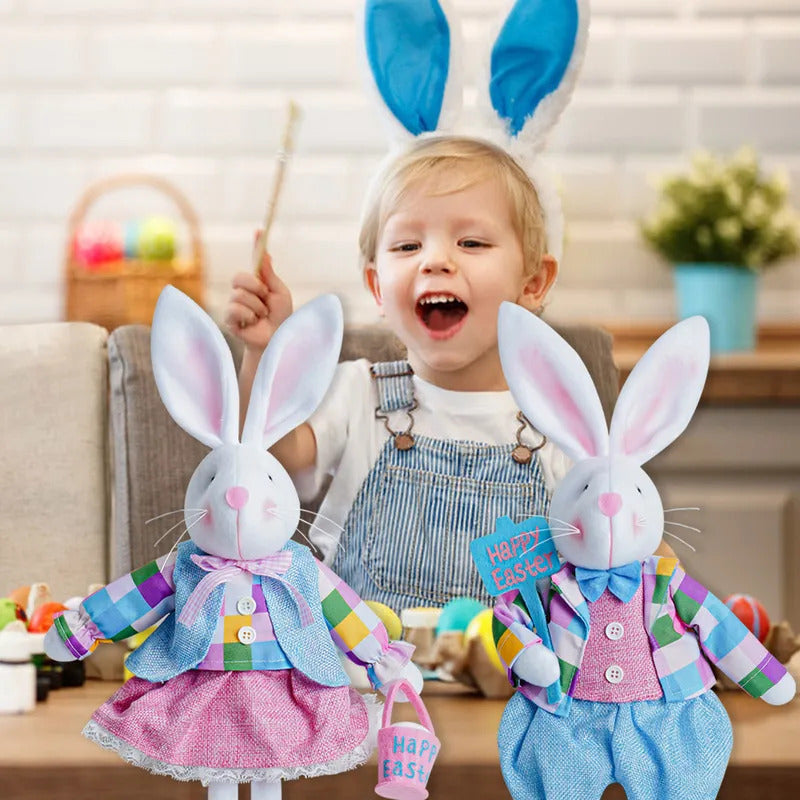 $10 christmas gifts Easter Day Decoration Easter Decorations Easter Bunny For Home Decor Spring Easter Bunny Ornaments For Table Decoration Chambre